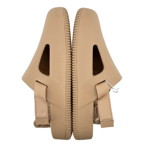 Nike Calm Mule Slide Hemp Tan Men 10/Women 11 FD5130-200 Removable Strap New - Picture 6 of 10